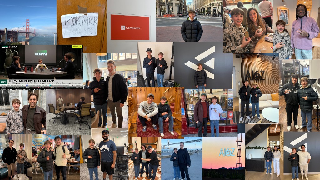Alby's trip to San Francisco — people and places